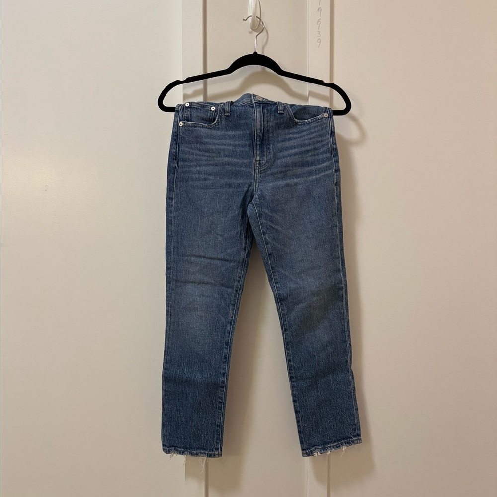 Madewell Blue Ankle Jeans